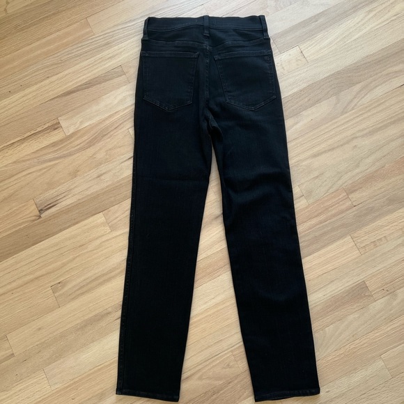 Like-new MADEWELL STOVEPIPE black jeans - Picture 3 of 8